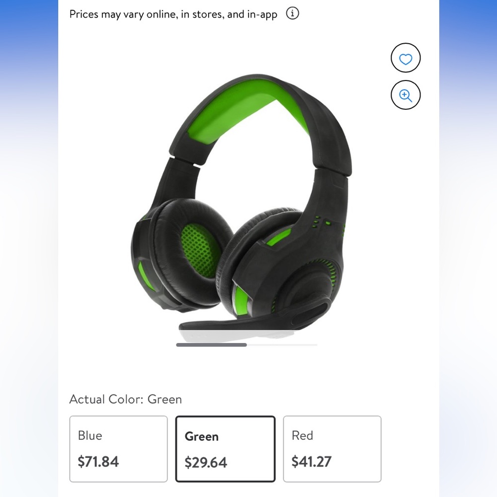GX100 Sentry Universal gaming headset , NEW in green - Picture 4 of 8